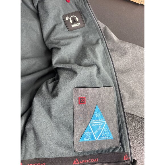 Apricoat Men's Adventure 2.0 Lightweight Heather Gray Jacket Size M - Picture 4 of 16